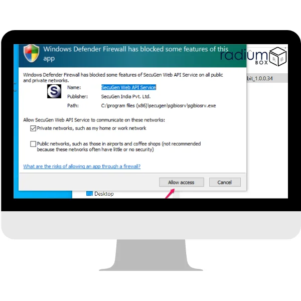 Step 5: Accept the licensing agreement and click install.