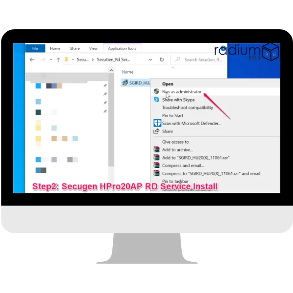 Step 6: In Device Manager you will be able to see the loaded drivers in Fingerprint Devices