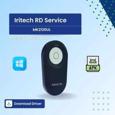 Iritech Irishield MK2120UL Iris Scanner RD Services